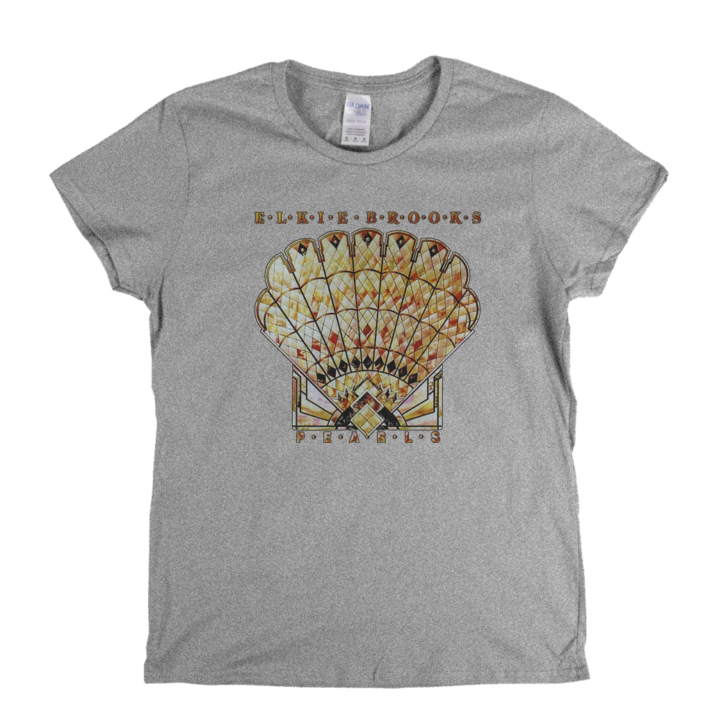 Elkie Brooks Pearls Womens T-Shirt