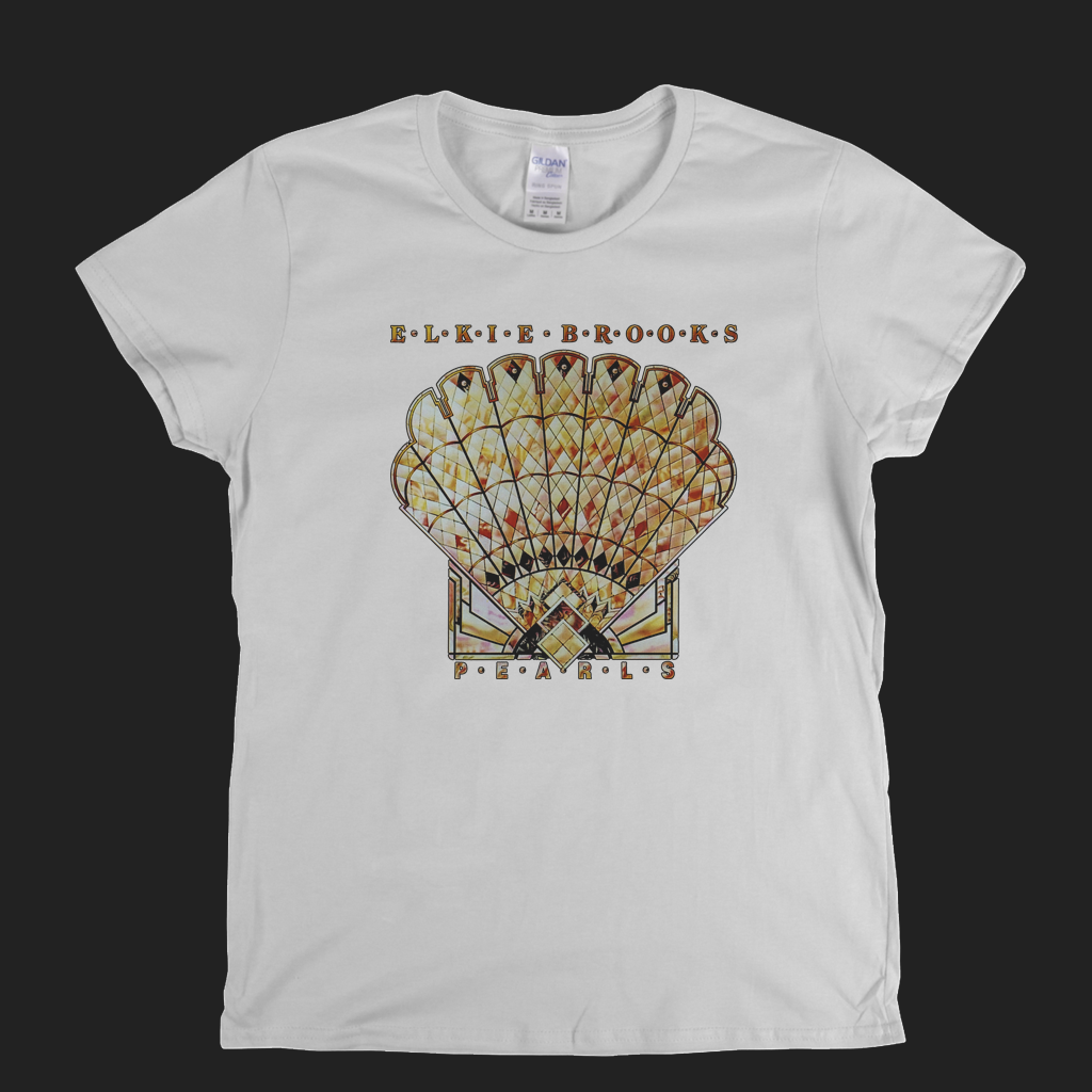 Elkie Brooks Pearls Womens T-Shirt