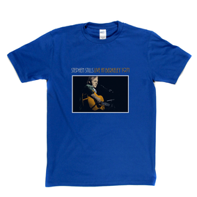 Stephen Stills Live At Berkeley 1971 T-Shirt
