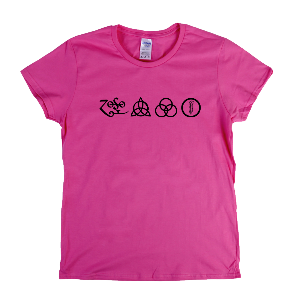4 Symbols Zeppelin Womens T-Shirt