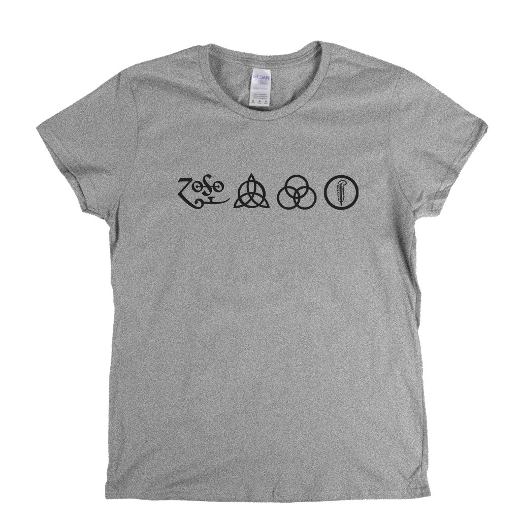 4 Symbols Zeppelin Womens T-Shirt