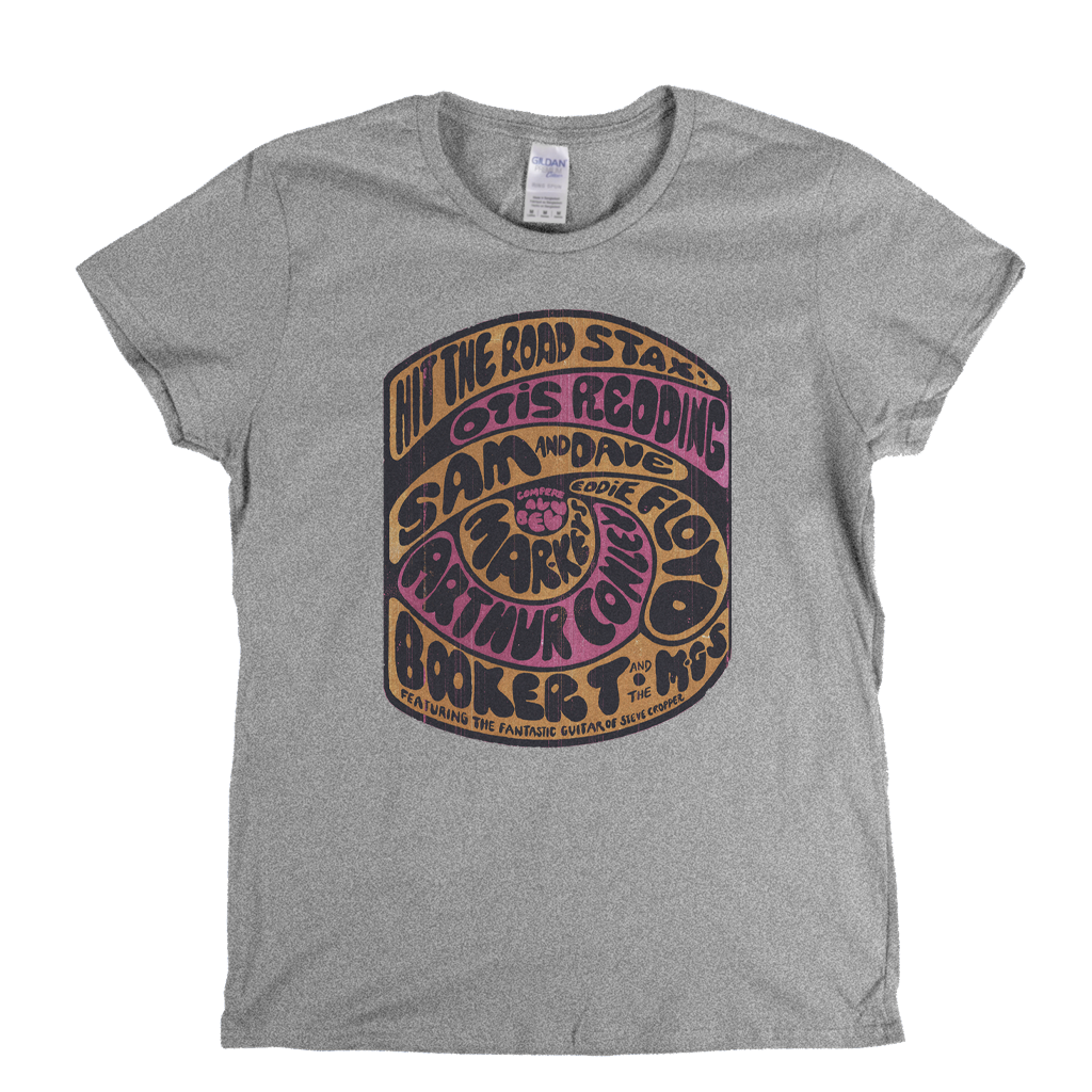 Hit The Road Stax Otis Same Dave Booker T Womens T-Shirt
