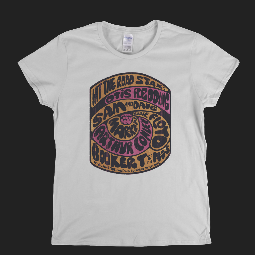 Hit The Road Stax Otis Same Dave Booker T Womens T-Shirt
