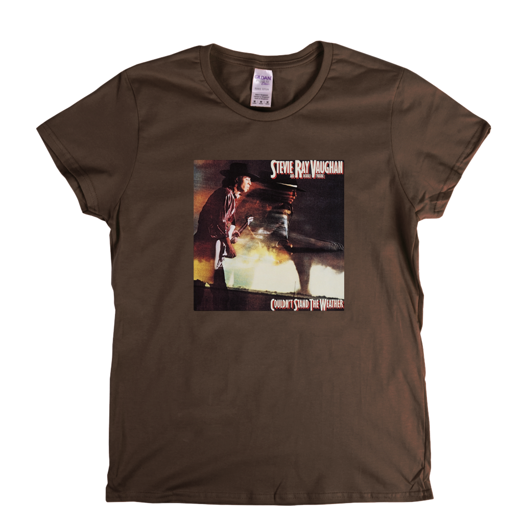 Stevie Ray Vaughan Couldnt Stand The Weather Womens T-Shirt
