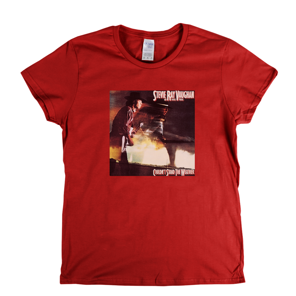 Stevie Ray Vaughan Couldnt Stand The Weather Womens T-Shirt