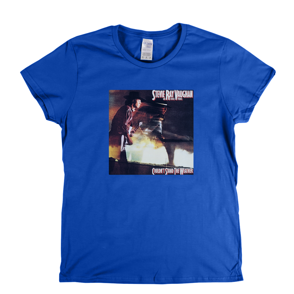 Stevie Ray Vaughan Couldnt Stand The Weather Womens T-Shirt