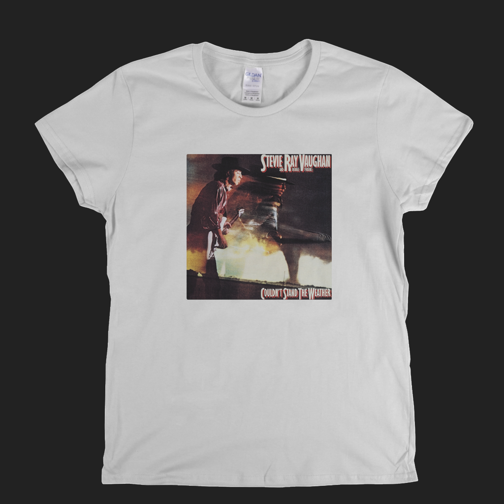 Stevie Ray Vaughan Couldnt Stand The Weather Womens T-Shirt