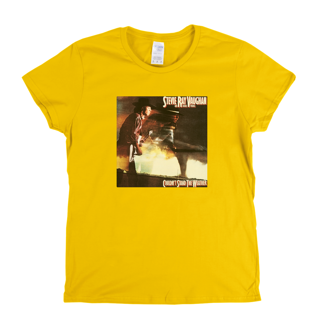 Stevie Ray Vaughan Couldnt Stand The Weather Womens T-Shirt