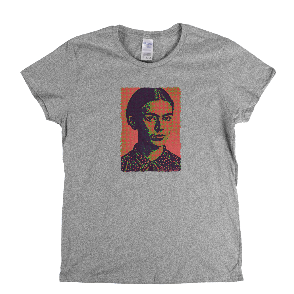 Frida Kahlo Portrait Womens T-Shirt