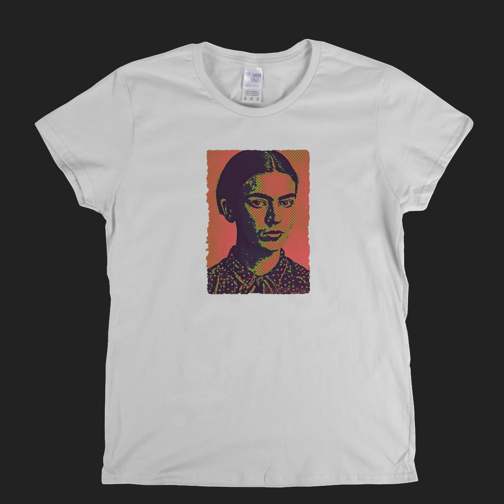 Frida Kahlo Portrait Womens T-Shirt