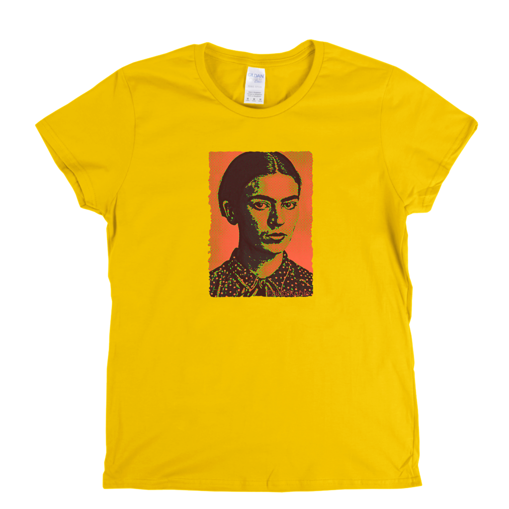 Frida Kahlo Portrait Womens T-Shirt