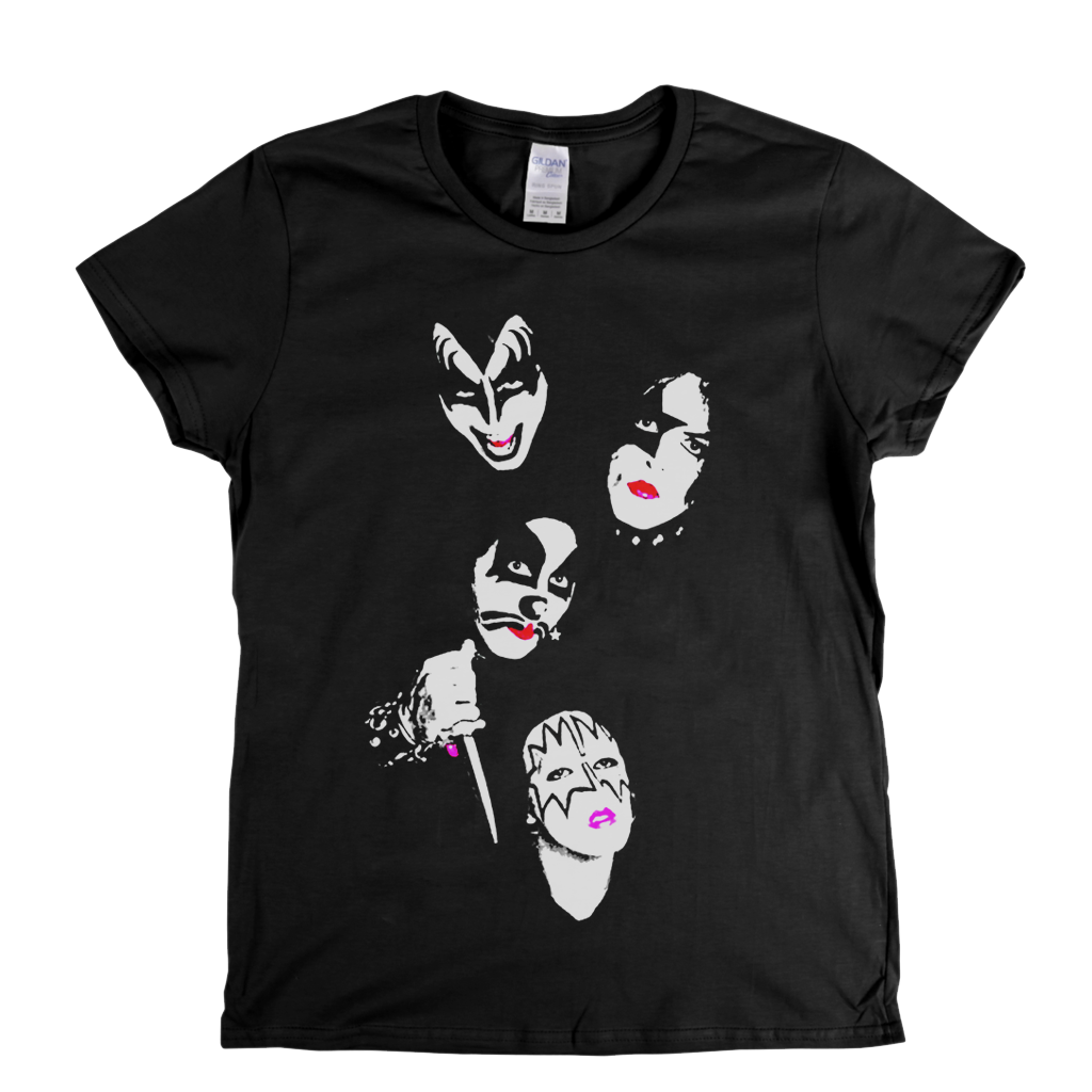 Kiss Womens T-Shirt