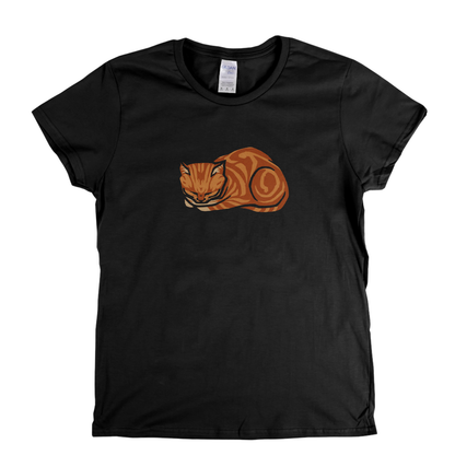 Ginger Cat Womens T-Shirt