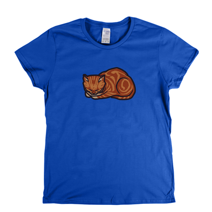 Ginger Cat Womens T-Shirt