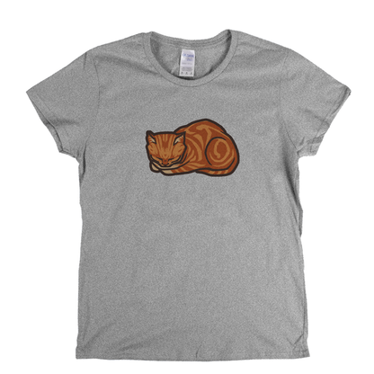 Ginger Cat Womens T-Shirt