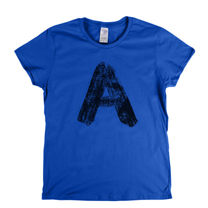 Letter A Womens T-Shirt