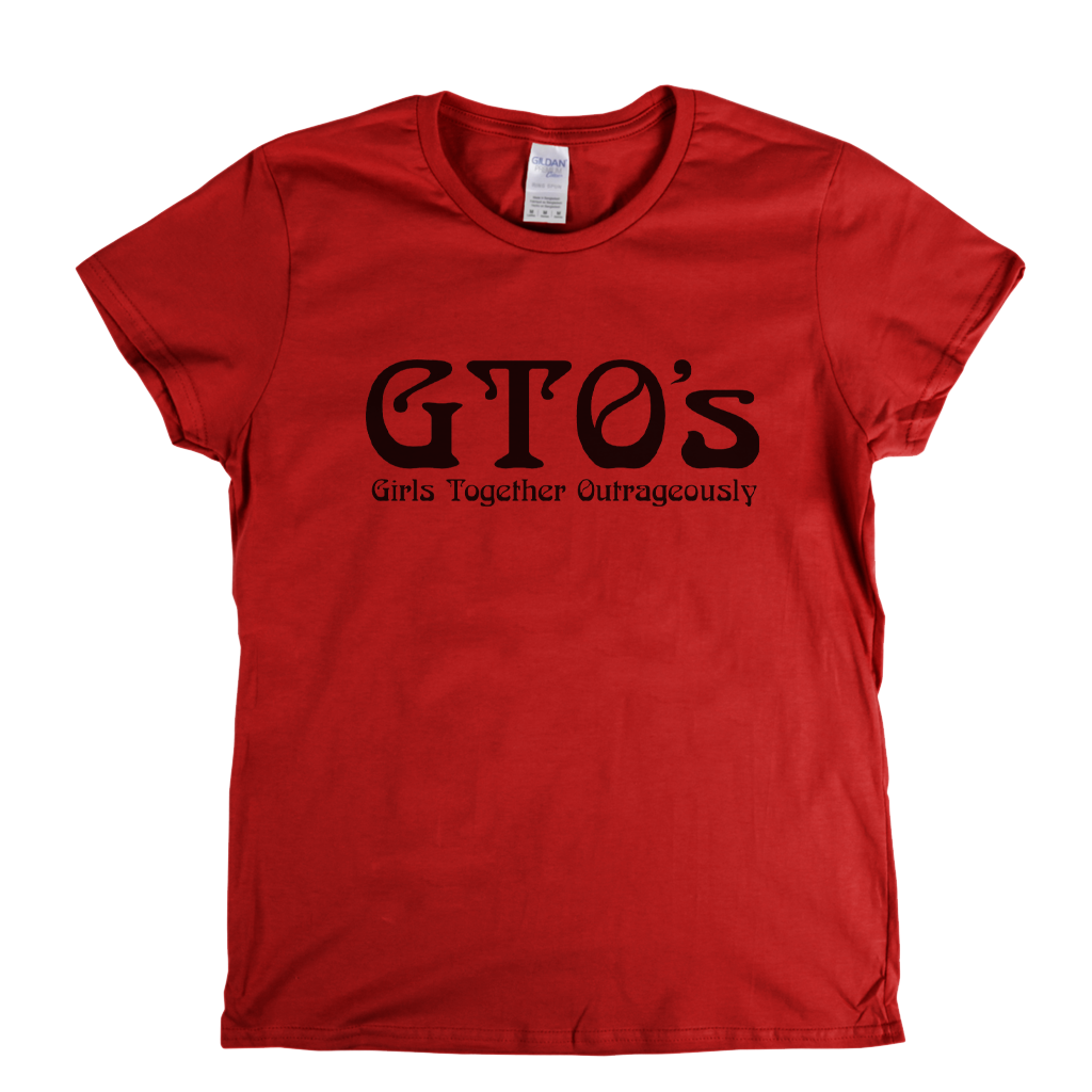 Gto Girls Together Outrageously Womens T-Shirt