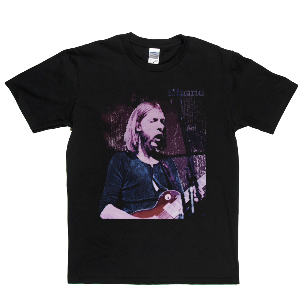 Duane Allman 1971 Late Show T-Shirt
