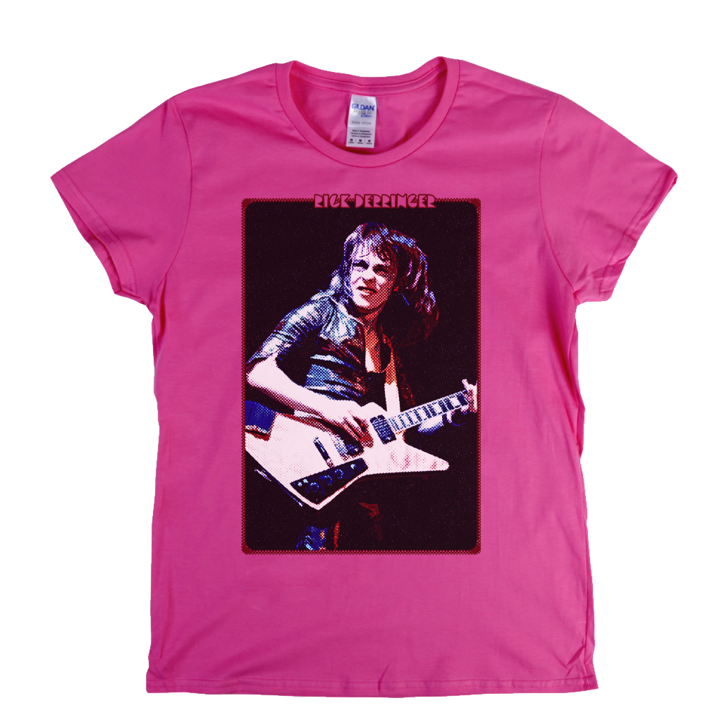 Rick Derringer Poster Womens T-Shirt