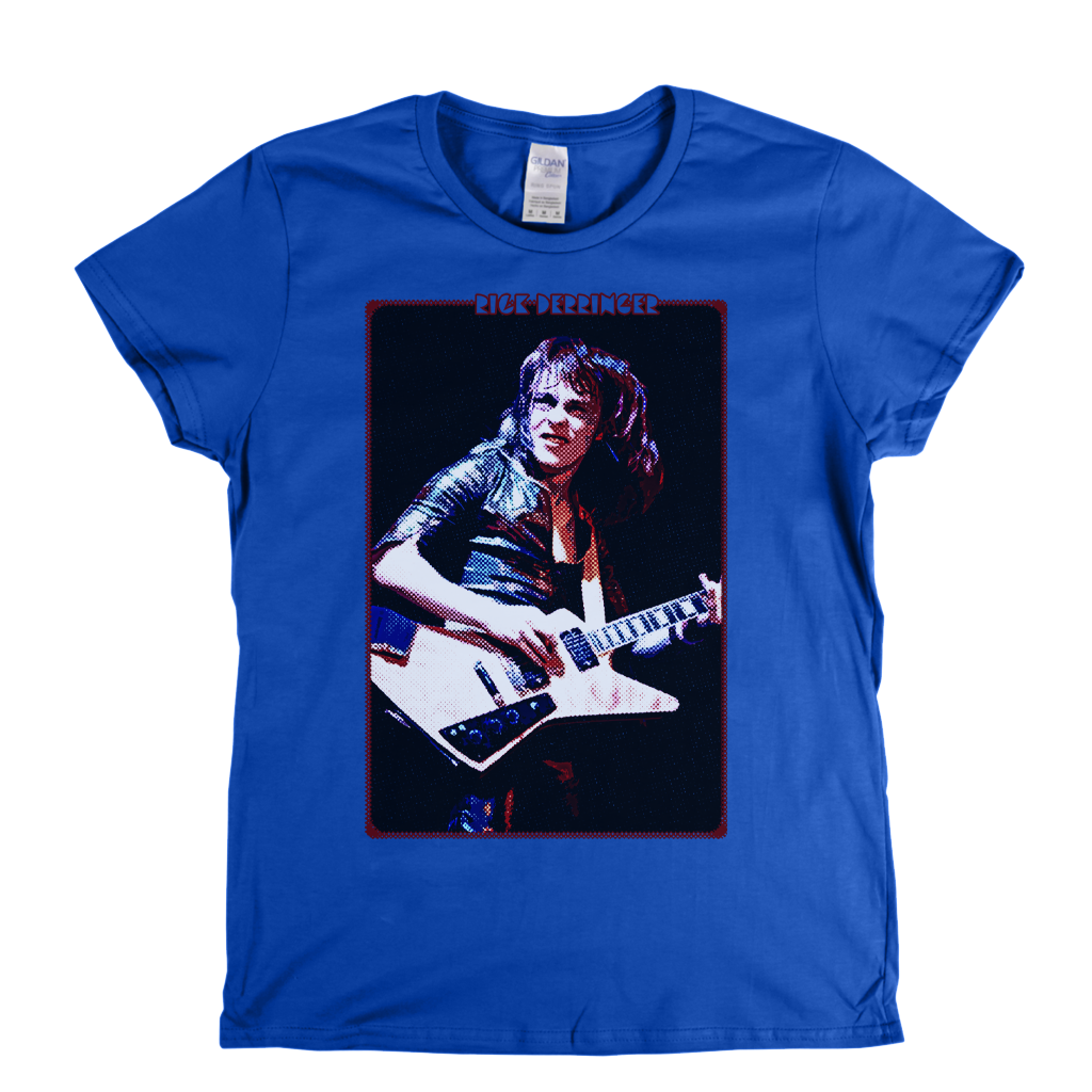 Rick Derringer Poster Womens T-Shirt