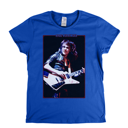 Rick Derringer Poster Womens T-Shirt
