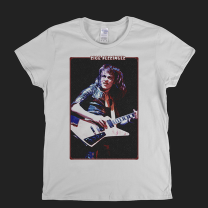 Rick Derringer Poster Womens T-Shirt