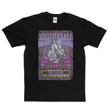 John Mayall Its A Beautiful Day The Flock Gig Poster T-Shirt