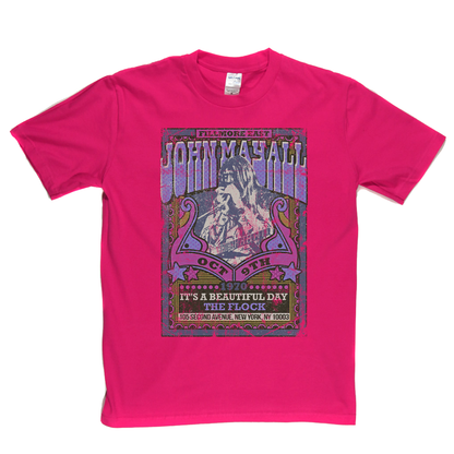 John Mayall Its A Beautiful Day The Flock Gig Poster T-Shirt