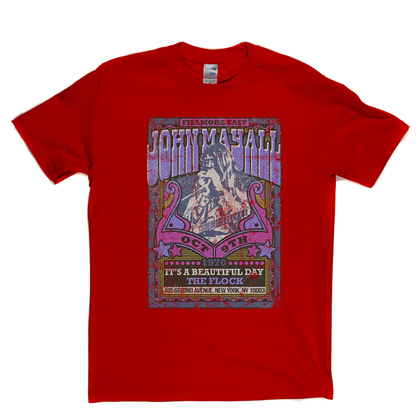 John Mayall Its A Beautiful Day The Flock Gig Poster T-Shirt