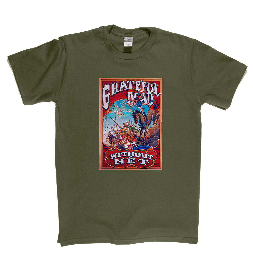 Grateful Dead Without A Net Album T-Shirt