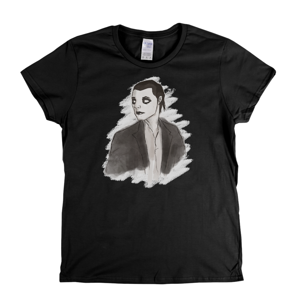 Dave Vanian Art Womens T-Shirt