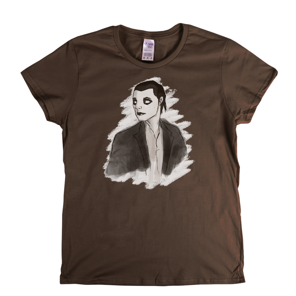 Dave Vanian Art Womens T-Shirt