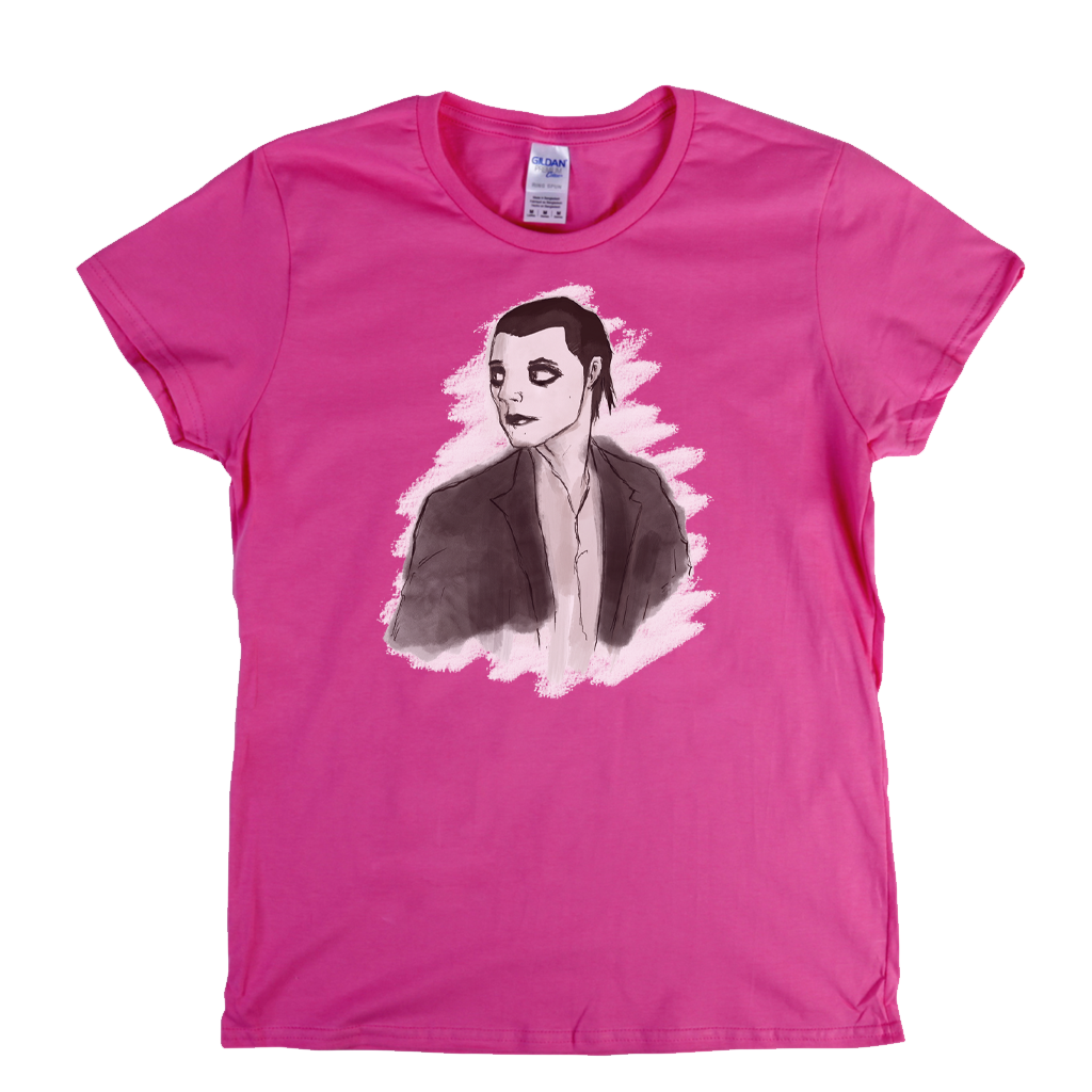 Dave Vanian Art Womens T-Shirt