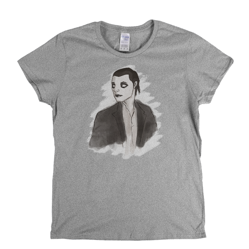 Dave Vanian Art Womens T-Shirt