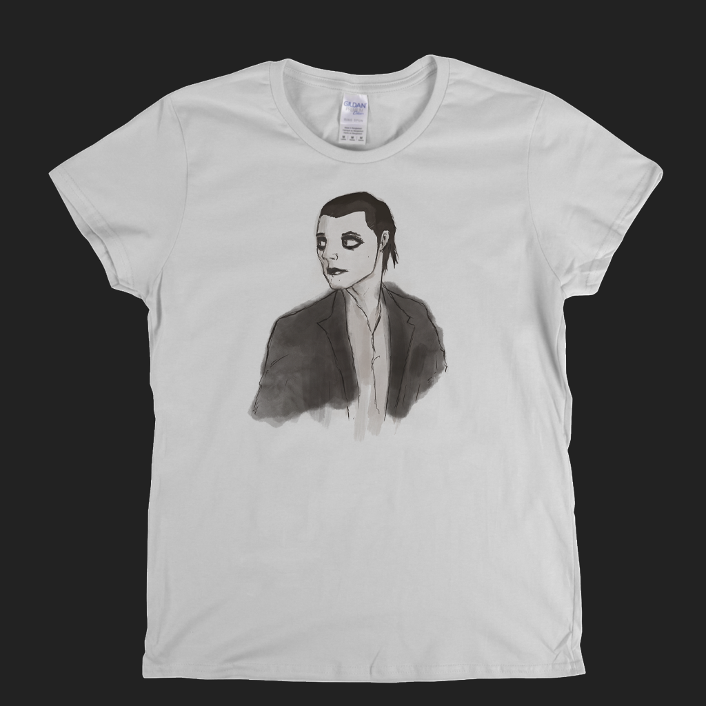 Dave Vanian Art Womens T-Shirt