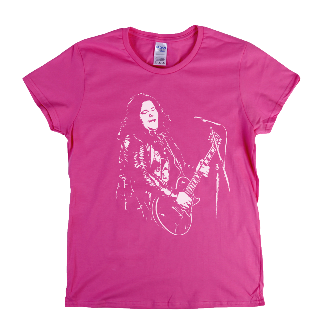 Leslie West Live On Stage Womens T-Shirt