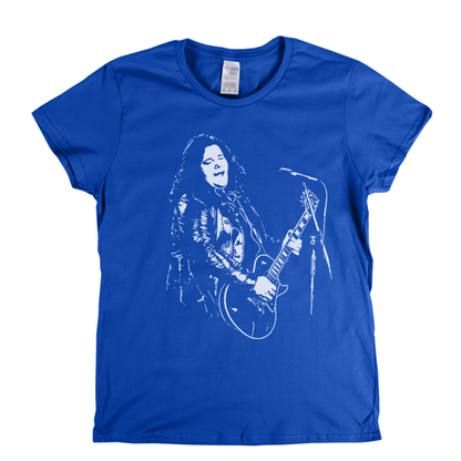 Leslie West Live On Stage Womens T-Shirt