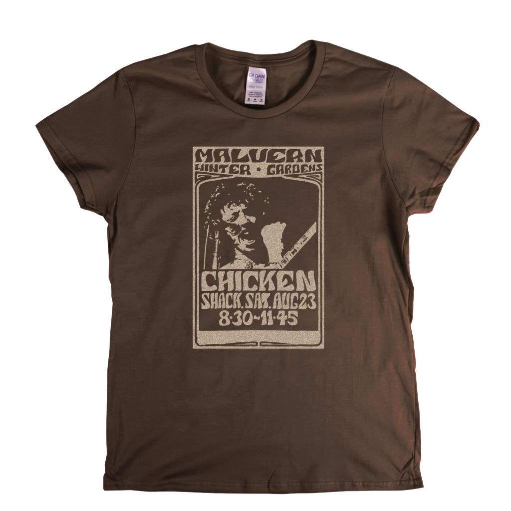 Chicken Shack 1969 Poster Womens T-Shirt