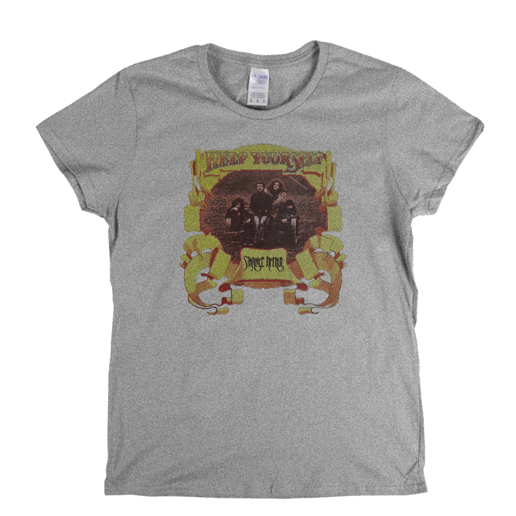 Strange Affair Help Yourself Womens T-Shirt