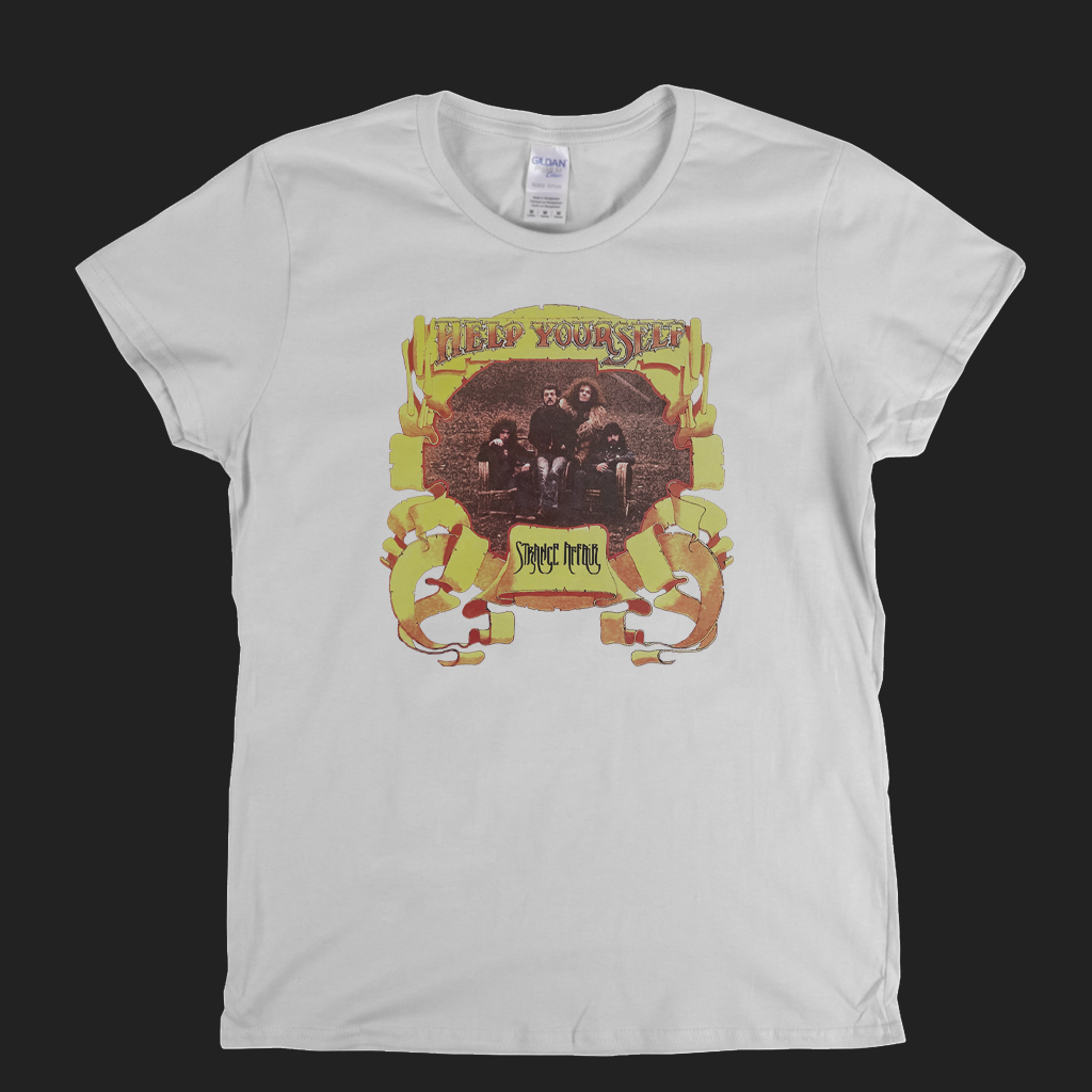 Strange Affair Help Yourself Womens T-Shirt