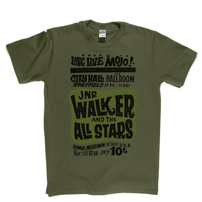 Jnr Walker And The All Stars Poster T-Shirt