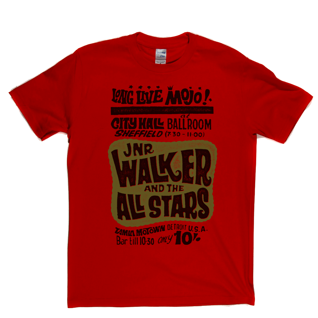 Jnr Walker And The All Stars Poster T-Shirt