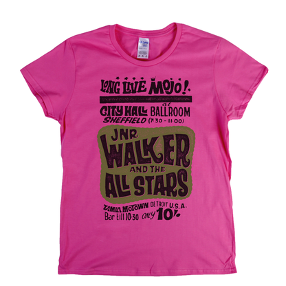 Jnr Walker And The All Stars Poster Womens T-Shirt