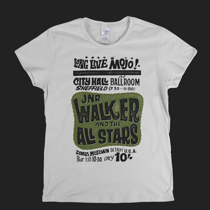 Jnr Walker And The All Stars Poster Womens T-Shirt