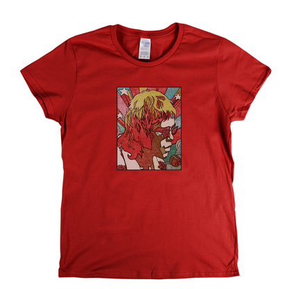 Elton John 1971 Poster Womens T-Shirt