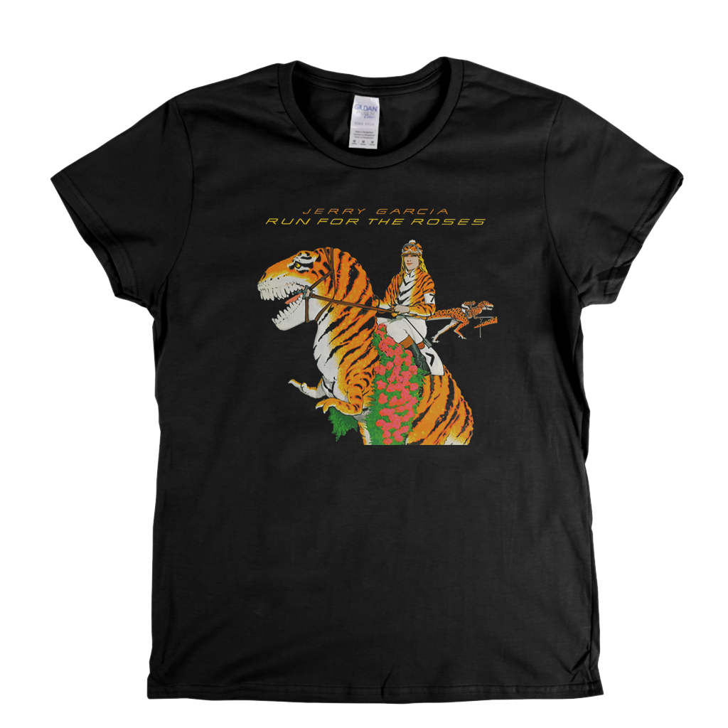 Jerry Garcia Run For The Roses Womens T-Shirt