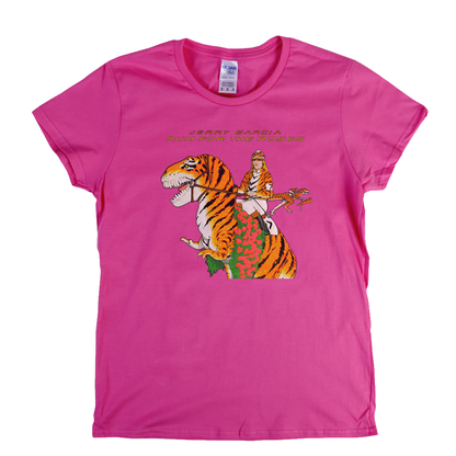 Jerry Garcia Run For The Roses Womens T-Shirt