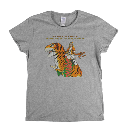 Jerry Garcia Run For The Roses Womens T-Shirt