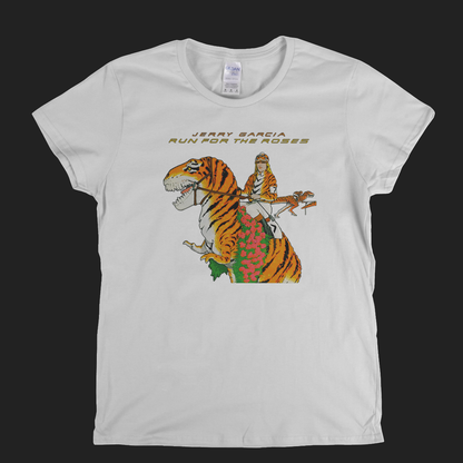 Jerry Garcia Run For The Roses Womens T-Shirt