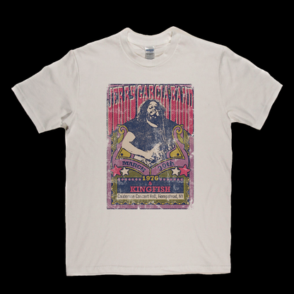 Jerry Garcia Band Kingfish Gig Poster T-Shirt